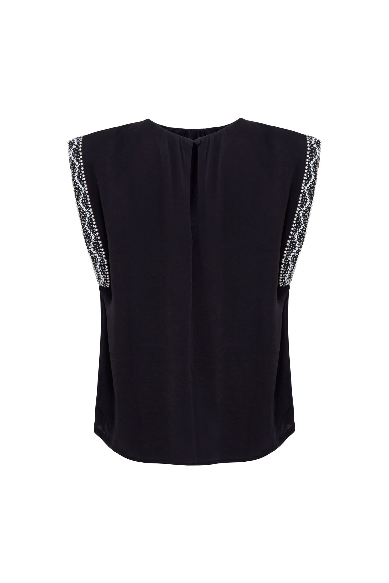 BIANCA TOP IVORY BEADS