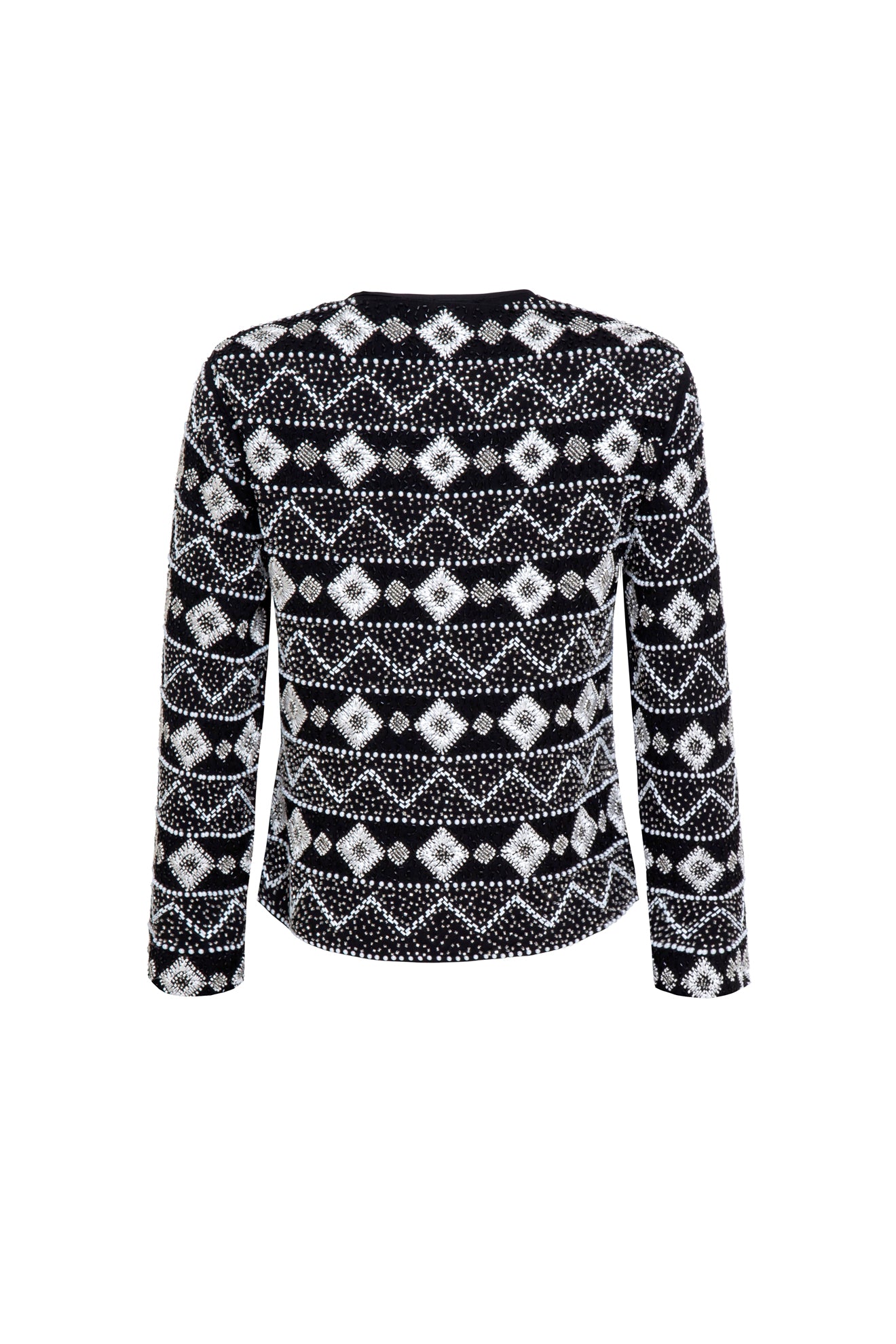 ZSA ZSA JACKET IVORY BEADS