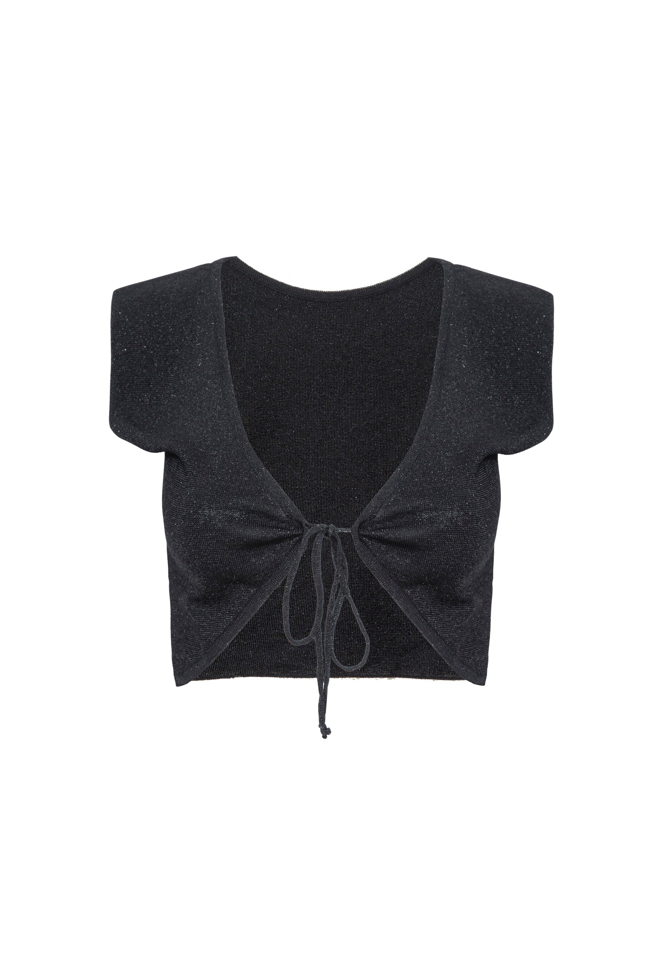 ODISSEY TOP BLACK LUREX