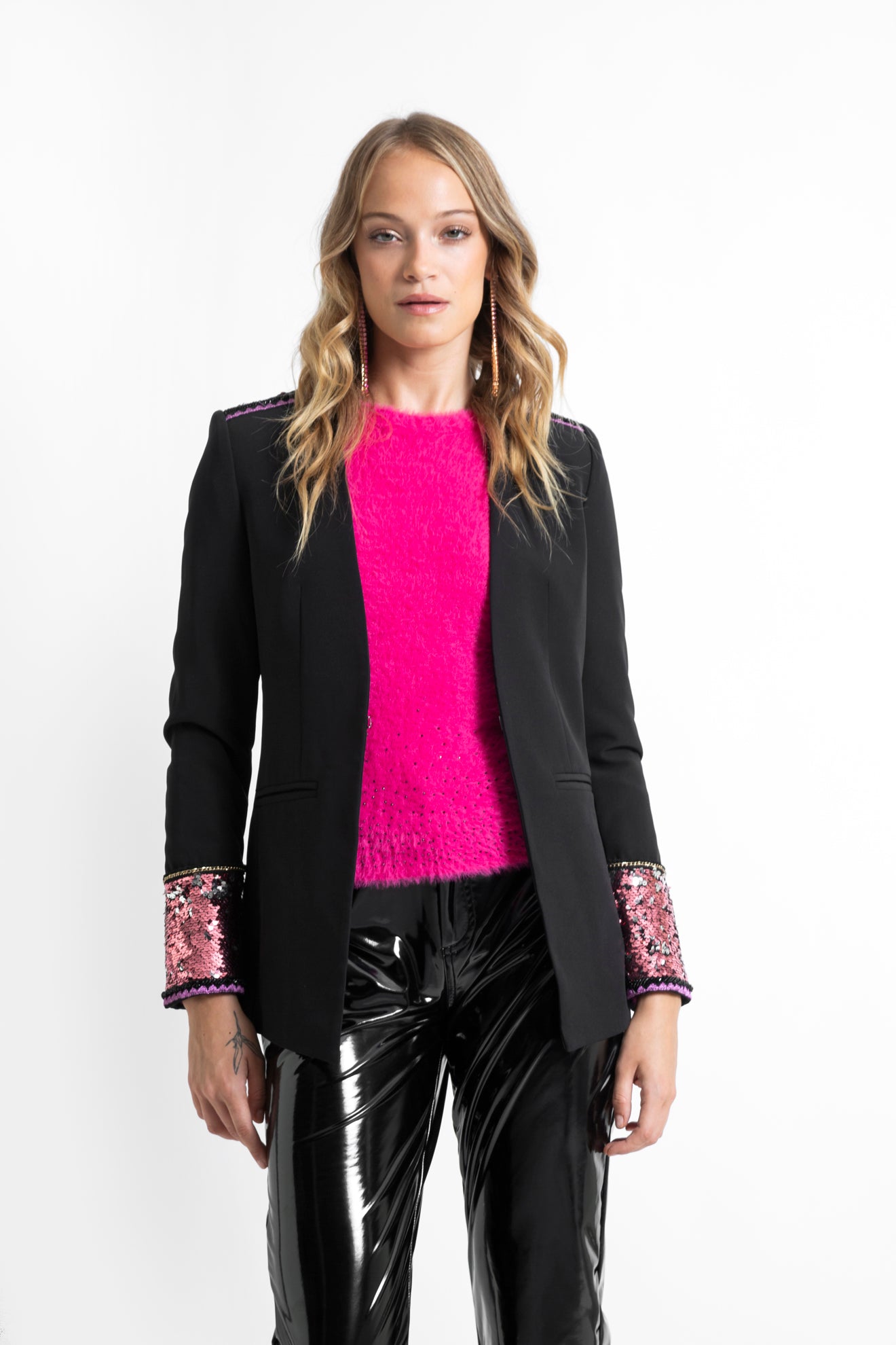 GINA BLAZER BLACK