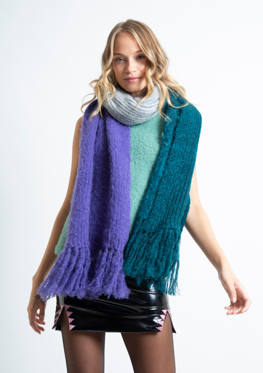 AMELIE SCARF PURPLE